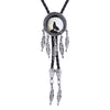 Men Cowboy Tie Dreamcatcher Wolf Western Tie Bolo