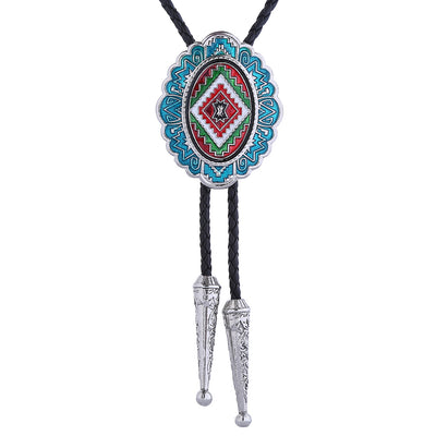 Navajo Bolo Tie Formal Western Tie Vintage Bolo Necktie