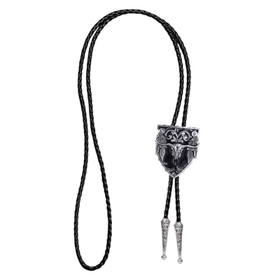 Longhorn Bolo Tie Black Bolo Tie Mens Western Buffalo