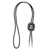 Alphabet Z Bolo Tie bowler tie Necklace Formal Bolo Tie Blue