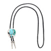 Men's Cowboy Bolo Tie Green Turquoise Bolo Necktie Suit Tie