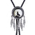 Men Cowboy Tie Dreamcatcher Wolf Western Tie Bolo