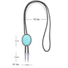 Turquoise Bowlow Tie Men's Bolo Blue Tie Necklace