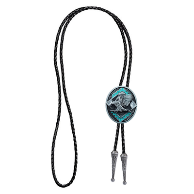 Eagle Bolo Tie Mens Western Bolo Goth Tie Cowboy Tie