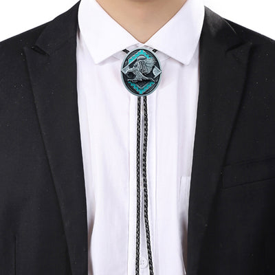 Eagle Bolo Tie Mens Western Bolo Goth Tie Cowboy Tie