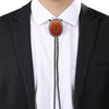 Red Sandstone Bolo Tie Men's Wedding Neck Tie Bolo