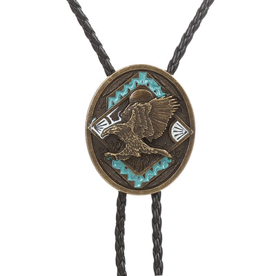 Eagle Bolo Tie Men's Western Bolo Navajo Neck Tie