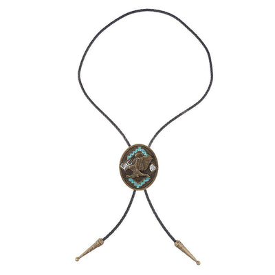 Eagle Bolo Tie Men's Western Bolo Navajo Neck Tie