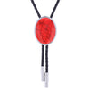 Women Turquoise Bolo Tie Necklace Wedding Red Bolo