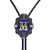 Alphabet M Bolo Tie Mens Bolo Formal Western Blue Tie