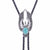 Eagle Bolo Tie Men Western Tie Cowboy Bolo Silver Necklace