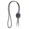 Blue Sandstone Bolo Tie Wedding Tie Necklace Bolo