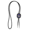 Alphabet M Bolo Tie Mens Bolo Formal Western Blue Tie