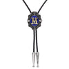 Alphabet M Bolo Tie Mens Bolo Formal Western Blue Tie