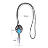 Bear Claw Bolo Tie Men's Turquoise Black Cowboy Tie