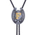 Horseshoe Bolo Tie Alphabet F Bootlace Tie Men’s Tie